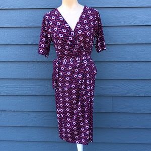Motherhood Maternity Wrap Dress Size S